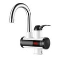 thumbnail image 1 of Faucet, 3000W Instant Hot Water Faucet Electric Water Heater Tap with LED Digital Display Kitchen Bathroom Water Heating Faucet IPX4 Waterproof 360掳 Rotatable 110V, 1 of 8