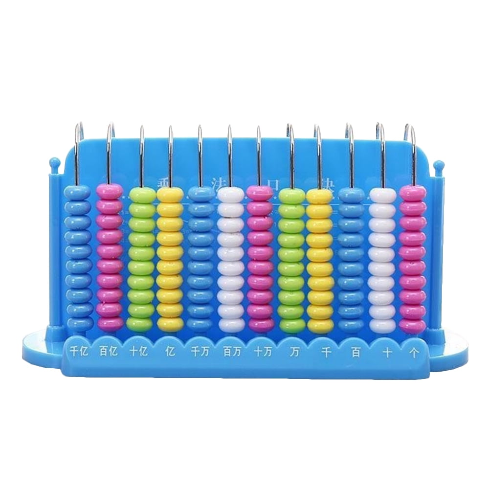Kids 12 Digits Abacus Math Learning Abacus Educational Bead Arithmetic