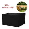 thumbnail image 3 of Patio Table Covers Square 94x54x35in, Patio Furniture Covers Table and Chairs, Outdoor Dining Table Set, Waterproof, Tough Canvas, for Bad Weather Rain Winter Snow, 3 of 6