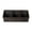 Black Style, variant on 3 Compartment Plastic Wicker Storage Basket 13.7 Inch Divided Organizer for Drawer