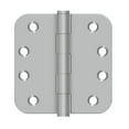 thumbnail image 1 of Deltana SS44R5U32D-R 4 x 4 x 0.625 in. Residential Radius Stainless Steel Hinge, 1 of 1