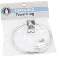 thumbnail image 4 of Lakewood Towel Ring, Polished Chrome by Stone Harbor Hardware, 4 of 4