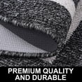 thumbnail image 3 of Area Carpet Polyester, Carpet 1* Carpet (Black-C), 3 of 6