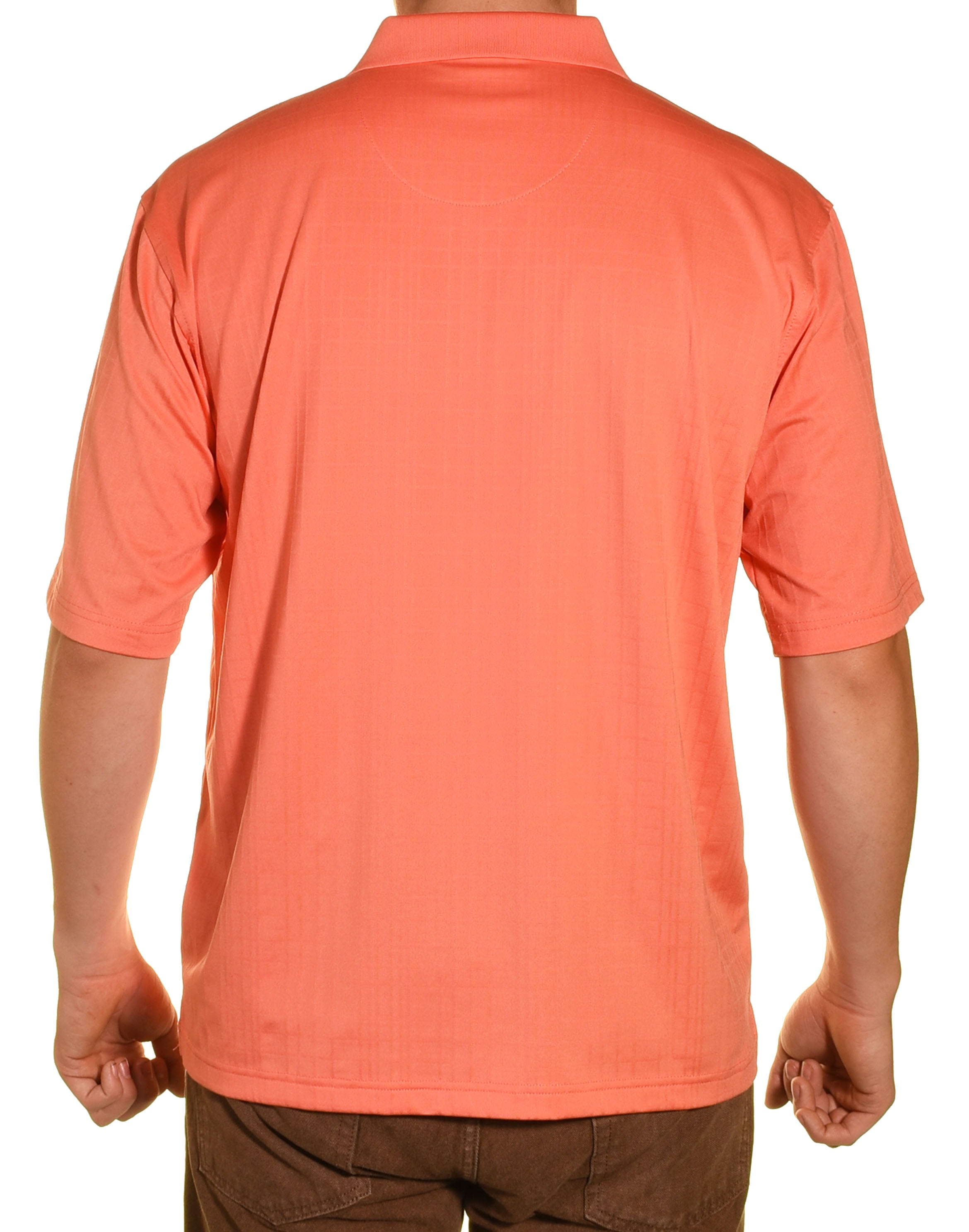 Kirkland Signature Mens Short Sleeve PIMA PIQUE Performance Polo GREEN