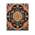thumbnail image 4 of Tribal Pattern Boho Curtains Black Out Curtains for Sliding Glass Doors Bedroom Living Room Bathroom 2 Panels Set, 4 of 5