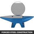 thumbnail image 3 of VEVOR Single Horn Anvil 66lbs Cast Steel Anvil Blacksmith for Sale Forge Tools and Equipment Anvil Rugged Round Horn Anvil Blacksmith Jewelers Metalsmith Blacksmith Tool, 3 of 9