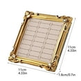 thumbnail image 3 of TIELUTT European Style Jewelry Display Tray Ring Holder Organizer for Tabletop and Expandable Dish Drying Rack Cover for Counter Space Counter Support Kitchen Wire Rack Wall Dish Drying Rack 2 Tier, 3 of 6