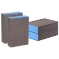 thumbnail image 1 of Bloques de esponja de lijado de 4 piezas, bloque de lijado de 400 granos, 100x70x25mm, marrón y azul, 1 of 7