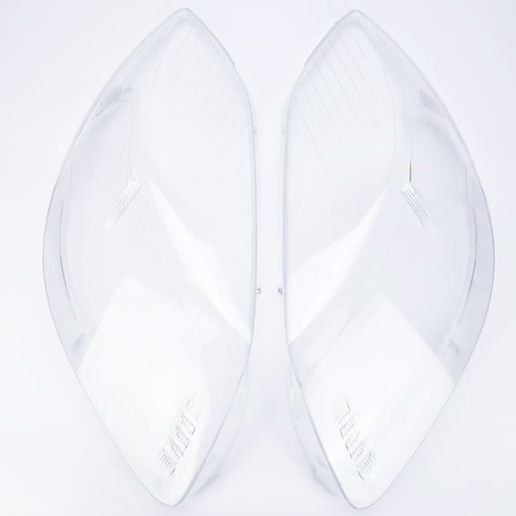 Zcargel 1Pair Front Headlight Lamp Cover Frame Lens Shell, Replace 13226782, 13226783, Transparent Polycarbonate Housing, for Buick Enclave 2008–2012, Left & Right Headlamp Protector