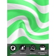 thumbnail image 7 of Green Striped Cloth Napkins Set of 8 Reusable Dinner Napkins, Modern Simple Monochrome Geometric White Cocktail Napkin Washable Table Napkins for Wedding/Holiday Party/Baby Shower 20"x20", 7 of 7