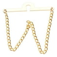 thumbnail image 6 of Fashion Single Loop Tie Tack Chains Necktie Links for Men/Boy Jewelry - Gold, 6 of 8