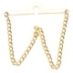 thumbnail image 5 of Cadenas de corbata de un solo lazo para hombre y niño, joyería dorada Oro, 5 of 7