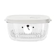 thumbnail image 2 of Weloille 400ml Refrigerator Storage Container (1 Piece), Kitchen Drainage Storage Box, Food Grade Plastic, Versatile Organizer for Fridge, 2 of 6