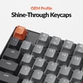thumbnail image 4 of Teclado Keychron K10, tamaño completo, 104 teclas, Bluetooth inalámbrico, 4 of 7