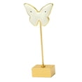 thumbnail image 1 of Soporte para pendientes jinwen diseño de mariposa exhibición joyería beige, 1 of 8