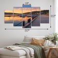 thumbnail image 4 of Designart "Coeur D Alene s Beauty in Idaho II" Idaho Metal Wall Décor Set, 4 of 5