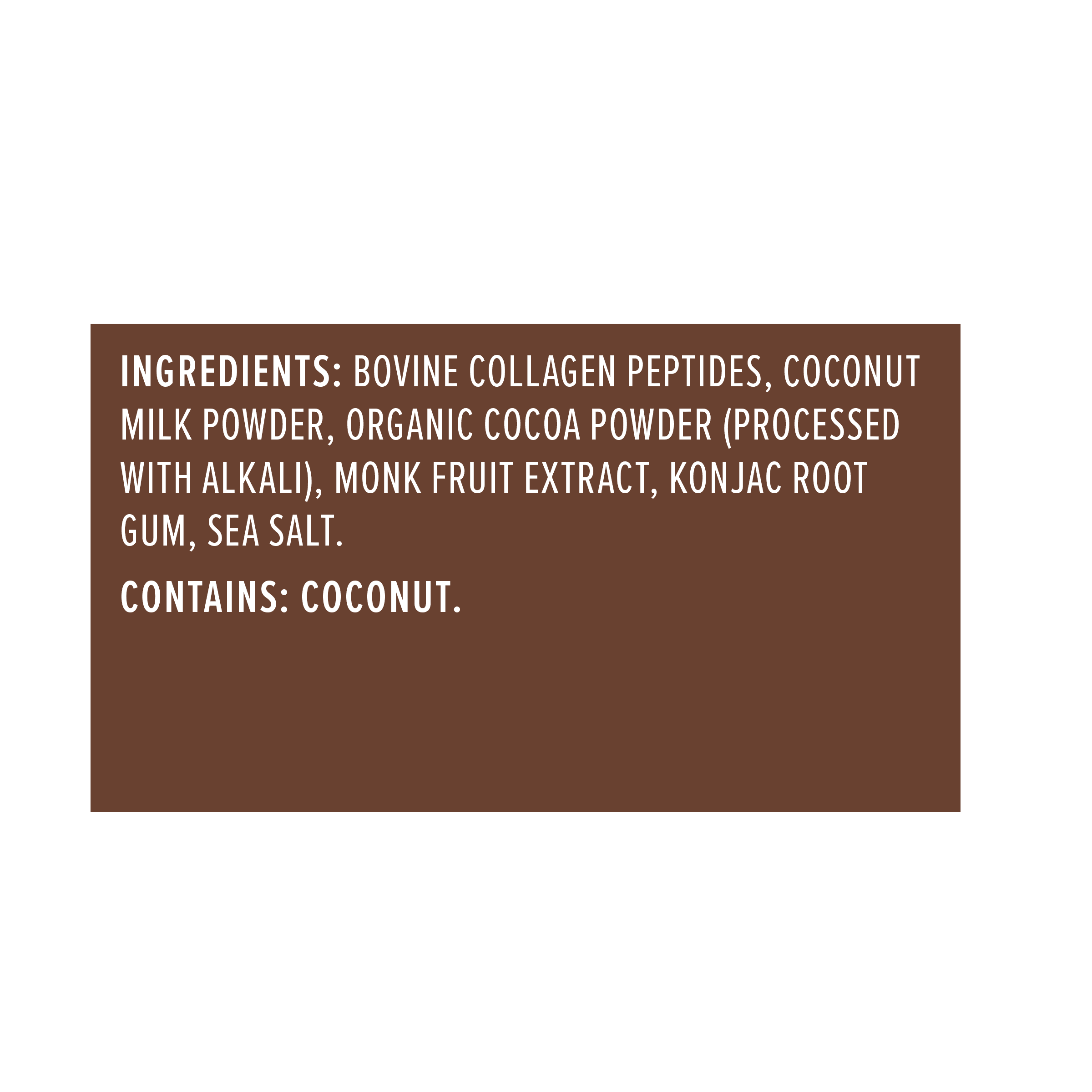 Primal Kitchen Collagen Fuel Collagen Peptide Chocolate Coconut Drink Mix 13.89 oz