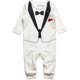 thumbnail image 1 of Newborn Baby Boy Tuxedo 3d Romper Jumpsuit Infant 1st Birthday Wedding Formal Party Suit12-18 Months, 1 of 5