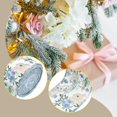 thumbnail image 4 of Cinta de alambre para Pascua, decorativa, para envolver, rollo de cinta artesanal de 4,5 m para primavera Azul, 4 of 5