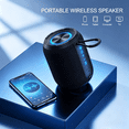 thumbnail image 5 of Portable Bluetooth Speaker Beach Vacation Essentials: Powerful Crystal Clear Sound/Dynamic Light/IPX5 Waterproof/All Day Playtime/BT 5.3/TWS Paring, Small Wireless Speaker for Outdoor|Travel|Camping, 5 of 9