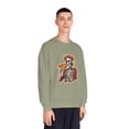 thumbnail image 4 of Dia de los Muertos Skeleton Enjoying Pizza - Unisex Sweatshirt, 4 of 4
