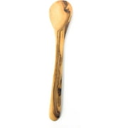 AramediA Wooden Cooking Utensil Olive Wood Spoon - Handmade and Hand Carved By Bethlehem Artisans near the birthplace of Jesus (12.5" x 2.5" x 0.3")