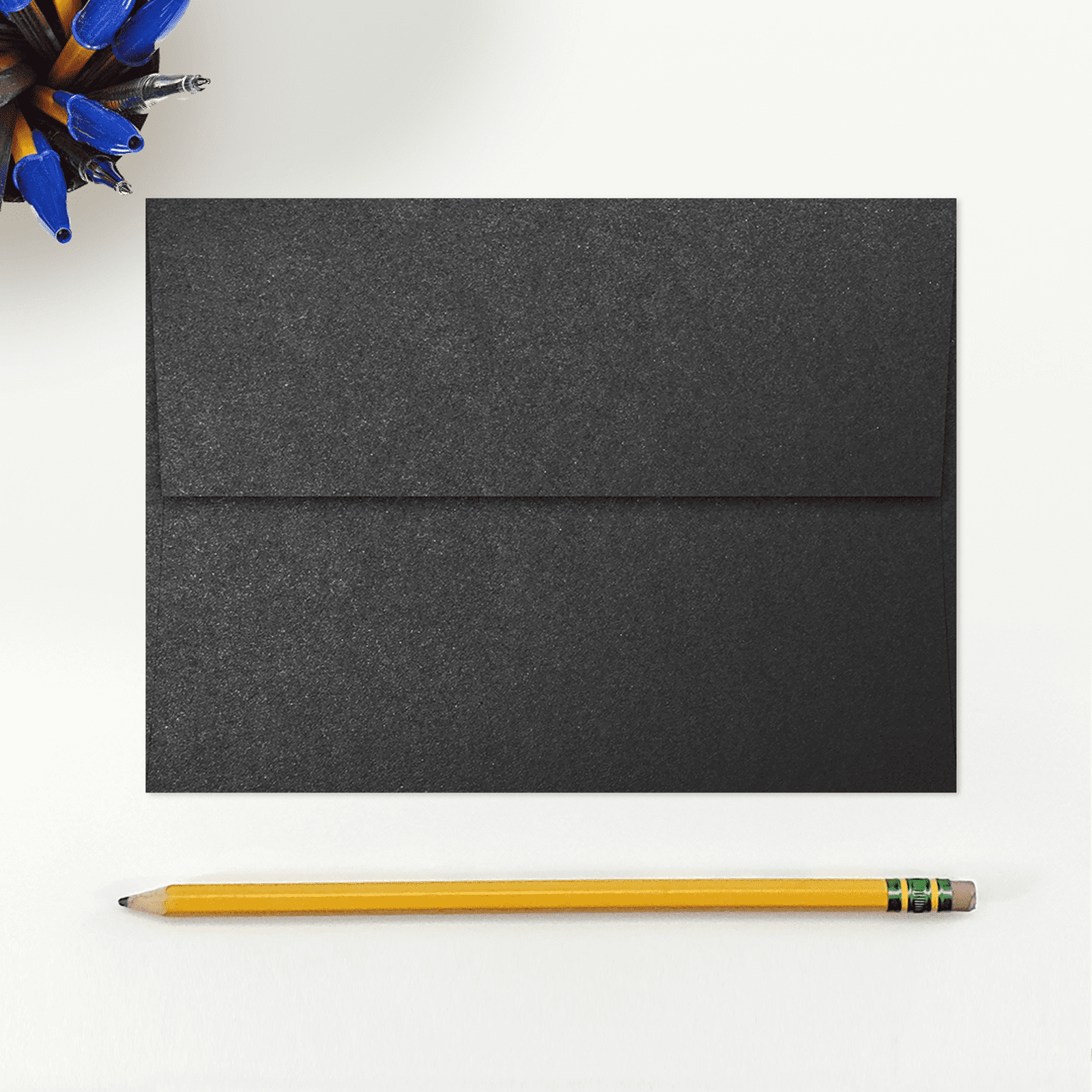 LUXPaper A7 Invitation Envelopes, 5 1/4 x 7 1/4, Anthracite Metallic, 500/Pack