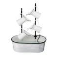 thumbnail image 4 of Glitzhome Farmhouse Wood Electric Fountain, 4 of 5