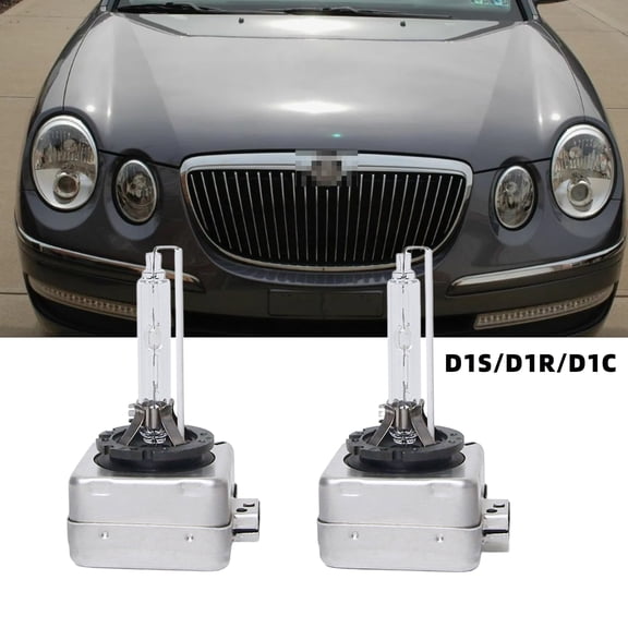 QIPEIZSP Fit For Kia Amanti 2007-2009 D1S/D1R/D1C HID Xenon Headlight Bulbs,Plug And Play,Pack of 2 ,6500K