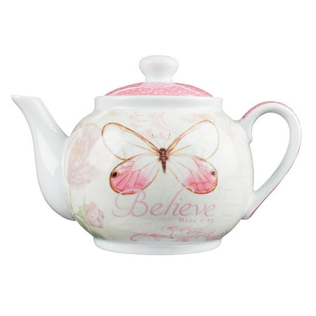 19.99: Teapot Butterfly Believe Pink (Other)