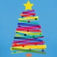 thumbnail image 3 of CafePress - Colorful Christmas Tree T Shirt - Women's Traditional Fit Dark T-Shirt, 3 of 4