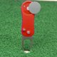 thumbnail image 1 of Doblado Golf Tool Green Reparación de accesorios de horquilla con extraíble Limpiador de tono de tono liviano para Putting Green rojo DYNWAVEMX Horquilla de reparación Golf Divot, 1 of 8