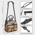thumbnail image 2 of Balery Hiking Duck Bolsa de Almuerzo Impresa, Caja de Almuerzo Reutilizable, Bolsa Térmica Aislada para Almuerzo, Bolsa Antiderrames, 2 of 7