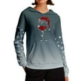 thumbnail image 1 of WILLBEST Sudadera de Mujer Cozy Style de Manga Larga con Capucha y Estampado Festivo, Ideal para Estar Cómoda En Casa y para Actividades Al Aire Libre X-Grande, 1 of 5