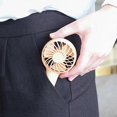thumbnail image 2 of Summer Portable Mini Fan 3 Speed Adjustable Fans USB Rechargeable Desk Handheld Air Conditioner Cooler Outside Travel, 2 of 4