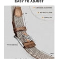 thumbnail image 5 of Men's stretch belt, men's braided woven belt 1 3/8 for golf casual pants, shirts, jeans, 5 of 5