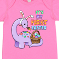 thumbnail image 4 of Inktastic It's My 1st Easter Dinosaur Painting Eggs Boys or Girls Baby Bodysuit, 4 of 5