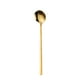 thumbnail image 5 of Cucharilla pequeña redonda de acero inoxidable 304 dorado para remover café, 5 of 6