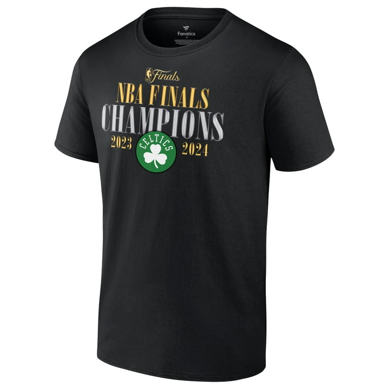 Men's Fanatics Black Boston Celtics 2024 NBA Finals Champions Fade