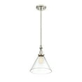 thumbnail image 2 of Drake 1-Light Pendant in Polished Nickel, 2 of 3