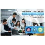 (6 pack) Healthy One Healthy Mind Brain Nootropic Supplement Cognitive Health 1-Count 60 Capsules