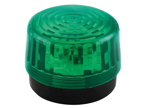 Tal højt serie ru LED FLASHING LIGHT - GREEN - 12 VDC - ø 3.93 in - Walmart.com