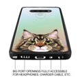thumbnail image 4 of FINCIBO Slim TPU Bumper + Clear Hard Back Cover for LG Stylo 6 6.8" 2020, Animal Black Brown Maine Coon Cat, 4 of 6