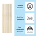 thumbnail image 3 of Uxcell 20 Pcs Tige Ronde en Laiton, 4mm x 4 Pouces, Cuivre, 3 of 5