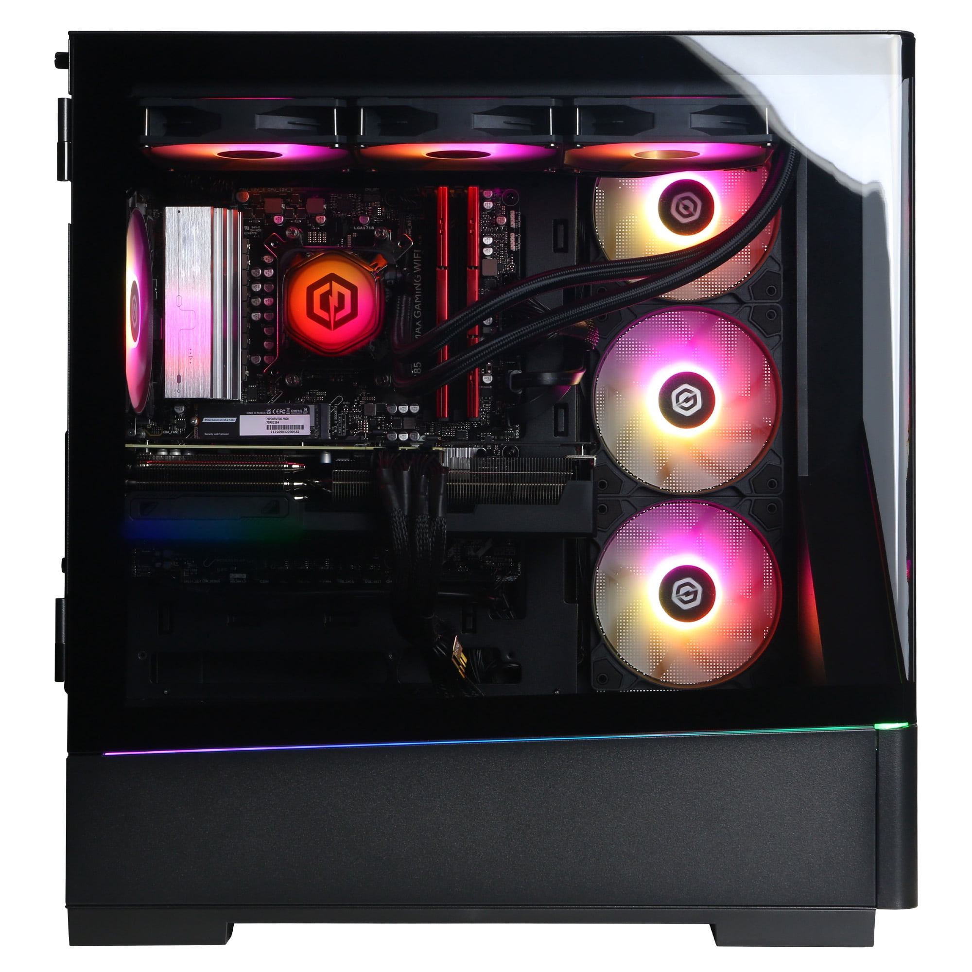 CyberPowerPC Gamer Supreme Gaming PC, AMD Ryzen 9 9950X3D2, NVIDIA GeForce RTX 5070 12GB, 32GB DDR5, 2TB SSD, SLCAI9400CPGV2