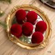 thumbnail image 1 of 8cm 6pc Christmas Wine Red Coffee Green Milky White Christmas Christmas Tree Decoration Pendant, 1 of 6
