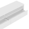 thumbnail image 6 of Entertainment Centers, Contemporary Duncan 70" TV Stand with Easy Snap Assembly and Full Extension Drawers in White, White TV Stands With Storage,Mdf Small TV Stands, 6 of 10