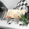 thumbnail image 3 of 1 Pcs 2D Flat License Plate Covers & Frames, Colorful Flowers For Decorative Front, Waterproof For Decoration Aluminum License Plate Covers & Frames Cover For Men Women, 12" X 6", 3 of 6