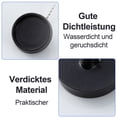 thumbnail image 4 of Pack de 2 tapones de desagüe para fregadero, tapones de goma para fregadero de 42-50 mm con cadena de tapón de 18 cm, tapones de desagüe para fregadero, tapones de fregadero para bañera,, 4 of 7
