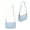Light Blue, variant on Retro Small Croc Embossed PU Leather Multi-Use Handbag Shoulder Bag Crossbody